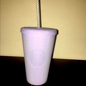 Starbucks Icy White Grande Studded Tumbler NWT